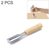 2 stks RVS bakken biscuit Mould fruit en groenten snijden mallen tools (stervorm) - thumbnail