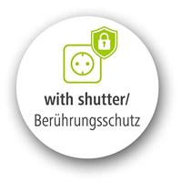 Hama 00137259 Overspanningsveilige stekkerdoos 6-voudig Zwart Randaarde stekker 1 stuk(s) - thumbnail