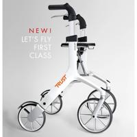 Let's Fly rollator wit - thumbnail