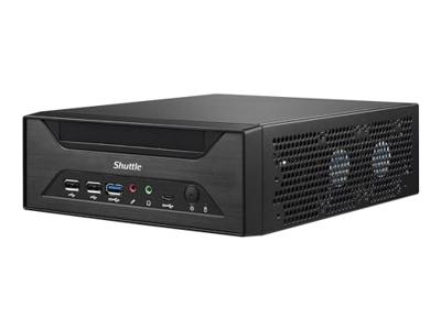 Shuttle xh610 xpc slim barebone, lga1700, intel h610, hdmi, dp, vga, 2x com, 2x lan, 2x2.5", 24/7