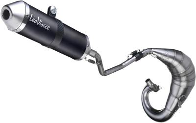 LeoVince uitlaat derby senda drd/extreme &apos;x-fight / 3228 black edition