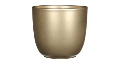 Pot tusca d14.5h14cm goud