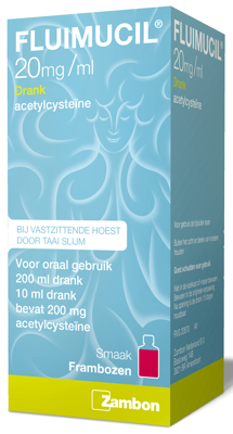 Fluimucil Drank 20mg/ml 200 Milliliter