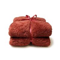 Unique Living Unique Living Plaid Teddy 150x200cm redwood - thumbnail