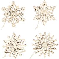 Creativ Company Ornamenten, d 7 cm, dikte 0,3 cm, 8 stuk/ 1 doos - thumbnail