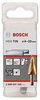Bosch Accessories 2608597526 HSS Getrapte boor 4 - 20 mm TiN Gezamenlijke lengte 70.5 mm 3 vlakken schacht 1 stuk(s) - thumbnail