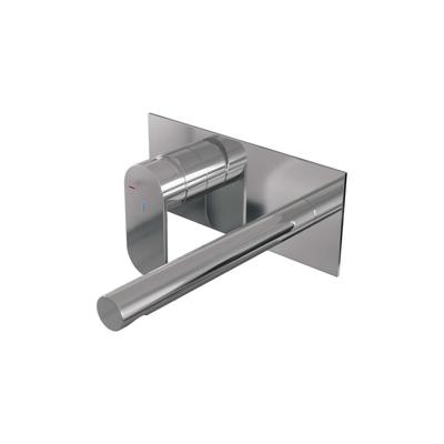 Chrome Edition inbouw wastafelmengkraan met rechte uitloop en afdekplaat C2 chroom Chrome Edition inbouw wastafelmengkraan met rechte uitloop en afdekplaat C2 chroom