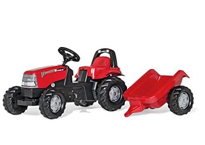 Rolly Toys rollykid Case traptrekker met aanhanger