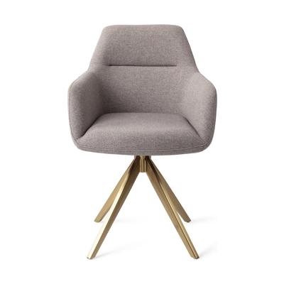 Jesper Home Eetkamerstoel Kinko Turn Gold - Earl Grey