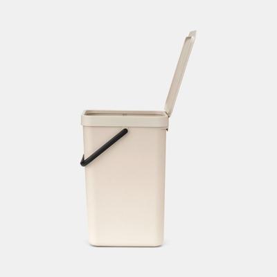 Brabantia Sort & Go afvalemmer 16 liter Soft Beige