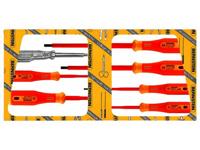 Bernstein Tools for Electronics 14-650-VDE Schroevendraaierset VDE 7-delig Plat, Kruiskop Pozidriv - thumbnail