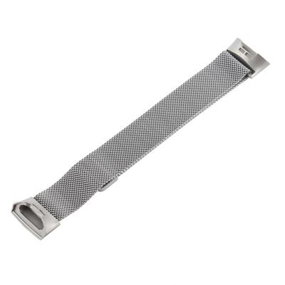 Metalen polsband horloge band voor Fitbit charge 3 (zilver) Metalen polsband horloge band voor Fitbit charge 3 (zilver)