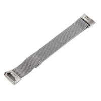 Metalen polsband horloge band voor Fitbit charge 3 (zilver) - thumbnail