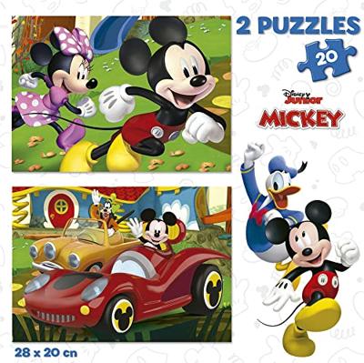 Puzzel Educa Mickey Mouse Fun House 2 x 48