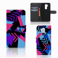 LG G7 Thinq Bookcase Funky Triangle - thumbnail