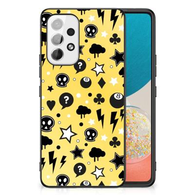 Telefoonhoesje Samsung Galaxy A53 Punk Geel