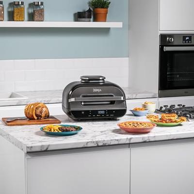 NINJA - Foodi MAX AG551EU - Binnengrill - 6 kookstanden - digitale voedselthermometer NINJA - Foodi MAX AG551EU - Binnengrill - 6 kookstanden - digitale voedselthermometer