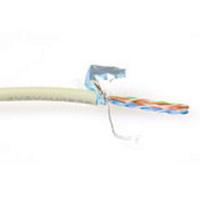 F/UTP kabel CAT5e op rol 100 meter ivoor LSZH soepel - thumbnail