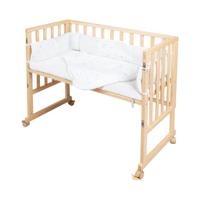 roba 3-in-1 co-sleeper babybed Safe Asleep (naturel gelakt) - thumbnail