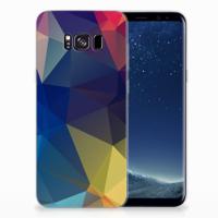 Samsung Galaxy S8 Plus | TPU Hoesje | Polygon Dark - thumbnail