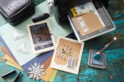 Sizzix • tim holtz thinlits die set vault winter wishes 10pcs