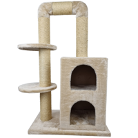 Topmast Krabpaal Indy - Beige - 54 x 34 x 92 cm - thumbnail