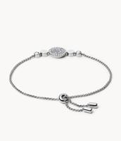 Fossil armband JF03223040 Vintage Glitz zilver - thumbnail