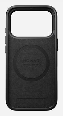 Nomad Modern Leather Case iPhone 17 Pro Burgundy Horween