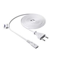 Akyga Stroom Adapterkabel [1x Euro-stekker - 1x Apparaatbus C7] 1.50 m Wit - thumbnail