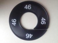 Maatring zwart/wit 46 - thumbnail