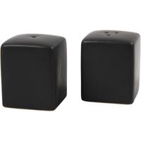 Creativ Company Zout & peper set, h: 6 cm, afm 5x5 cm, matt, zwart, 6 set/ 1 doos - thumbnail