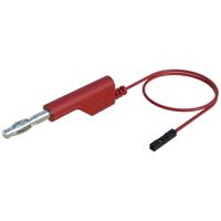 SKS Hirschmann MAL 4-0.64/100-0.25 Meetsnoer Banaanstekker 4 mm Bus 0,64 mm 1.00 m Rood 1 stuk(s) - thumbnail