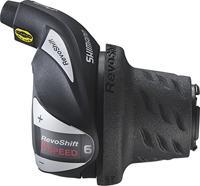 Shimano Tourney sl-rs36 draaiversteller rechts 6 speed zwart/zilver - thumbnail