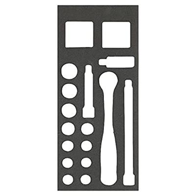 Bahco Foaminlay Fit&Go 1/3 met doppen en toebehoren 1/2" - 15-delig - FF1E2204