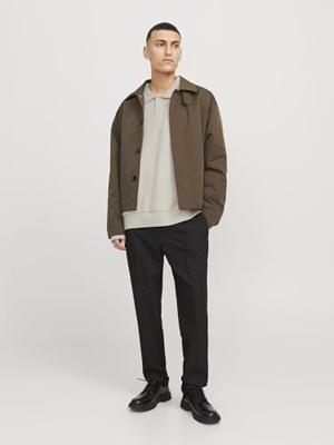 Jack & Jones Jjebradley Sweat Polo Noos Sweater Moonbeam