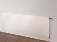 Vasco Flatline Paneelradiator type 22 400x2000mm 2314 watt vlak wit structuur 108f2240200190 - thumbnail
