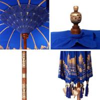 Parasol Anders Blauw x 250 cm - thumbnail