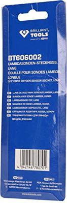 Brilliant Tools BT606002 Steekdop voor lambda sondes, lang