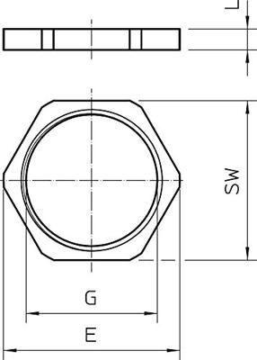 OBO Bettermann 2091682 169 MS M63 Contramoer PG63 Metaal Natuur 1 stuk(s) OBO Bettermann 2091682 169 MS M63 Contramoer PG63 Metaal Natuur 1 stuk(s)
