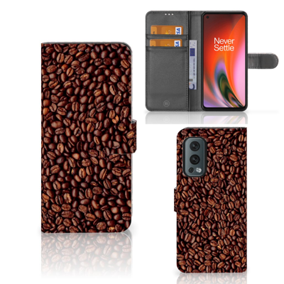OnePlus Nord 2 5G | Book Cover | Koffiebonen OnePlus Nord 2 5G | Book Cover | Koffiebonen