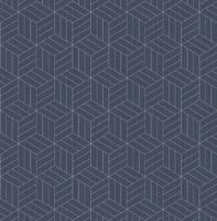 Dutch Wallcoverings Euphorie - Dessin - Blauw/Zilver - thumbnail