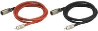 Monacor 0065320 Cinch / XLR Audio Verbindingskabel [1x Cinch-stekker - 1x XLR-stekker] 1.5 m Rood/zwart - thumbnail