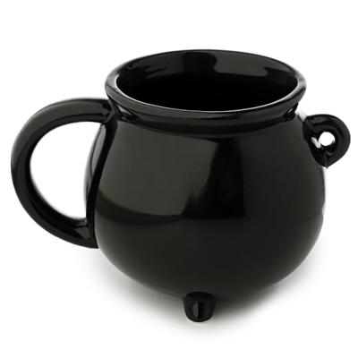 Hocus Pocus Zwarte Ketel Gevormde Keramiek Mok