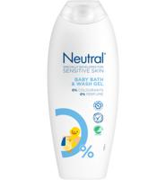 Neutral Baby Bath & Wash Gel - 250ml - thumbnail