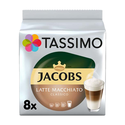 Tassimo - Jacobs Latte Macchiato Classico - 5x 8 T-Discs