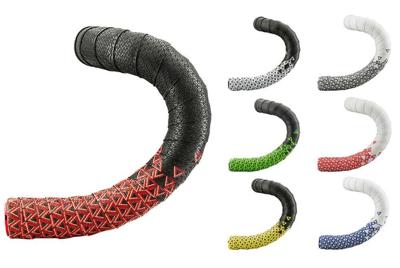 Deda Loop Dubbele Laag Stuurlint - Zwart / Rood Deda Loop Dubbele Laag Stuurlint - Zwart / Rood