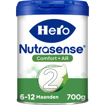 Nutrasense comfort+ AR opvolgmelk 2 (6+mnd) 700 Gram Nutrasense comfort+ AR opvolgmelk 2 (6+mnd) 700 Gram