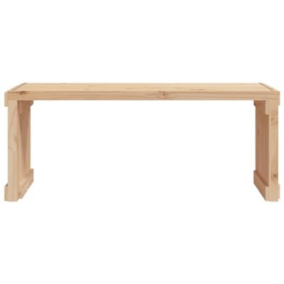 Tuinbankje verlengbaar 212,5x40,5x45 cm massief grenenhout Tuinbankje verlengbaar 212,5x40,5x45 cm massief grenenhout