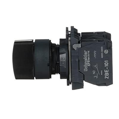Schneider Electric XB5AD53 Harmony XB5AD53 Keuzetoets Draaischakelaar Zwart 3 x 45 ° Draai-ontgrendeling 1 stuk(s)