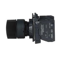 Schneider Electric XB5AD53 Harmony XB5AD53 Keuzetoets Draaischakelaar Zwart 3 x 45 ° Draai-ontgrendeling 1 stuk(s) - thumbnail